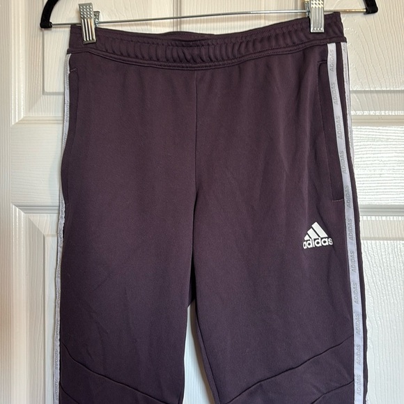 Adidas Aeroready women’s purple jogger track pants size small - Picture 1 of 10